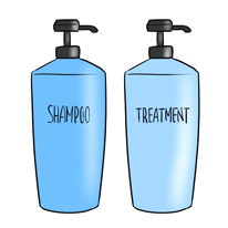 シャンプーを切り替える